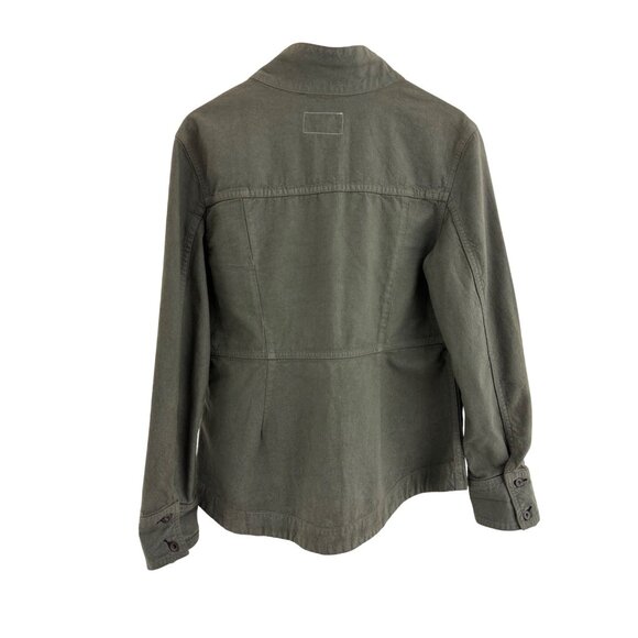 Rag & Bone Chamberlain Army Green Utility Military Jacket Size L Jean Denim - Picture 5 of 9